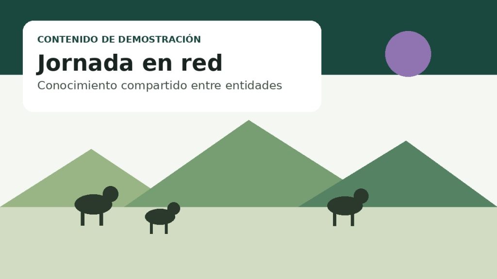 Imagen de demostración de la Red Ganadero-Cárnica